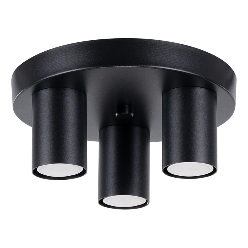 Bodové svítidlo LAGOS 3xGU10/10W/230V černá