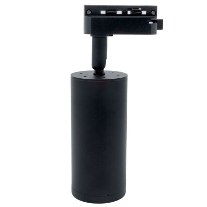 Bodové svítidlo MICA do lištového systému 1xGU10/25W/230V 1-fázové černá