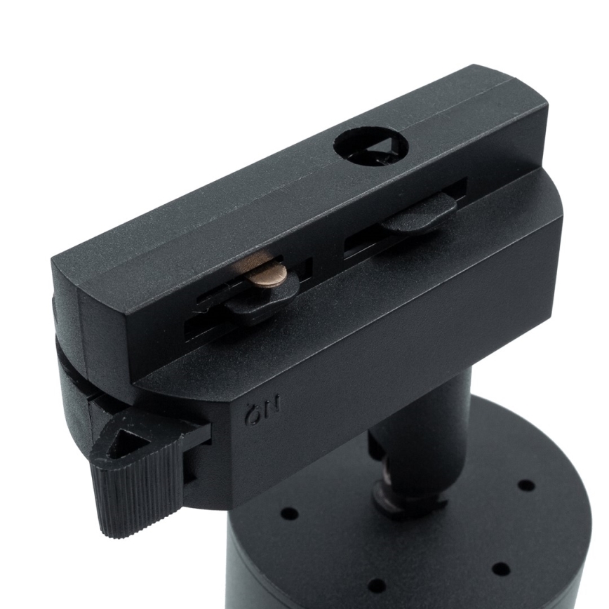 Bodové svítidlo MICA do lištového systému 1xGU10/25W/230V 1-fázové černá