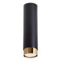 Bodové svítidlo NERO 1xGU10/10W/230V 22,5 cm černá/zlatá