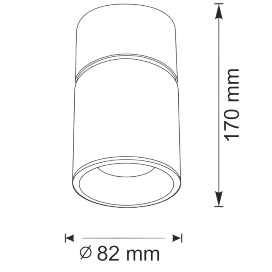 Bodové svítidlo NIXA 1xGU10/10W/230V bílá