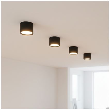 Bodové svítidlo OH12S 1xGX53/35W/230V 5 cm černá