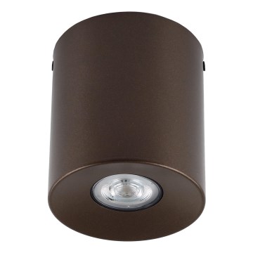 Bodové svítidlo ORION 1xGU10/10W/230V 12,5 cm hnědá