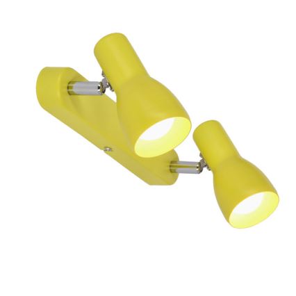 Bodové svítidlo PICARDO 2xE14/40W/230V žlutá