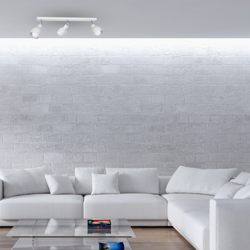 Bodové svítidlo PIK 3xE27/60W/230V bílá