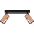 Bodové svítidlo PUNTO 2xGU10/9W/230V rose gold