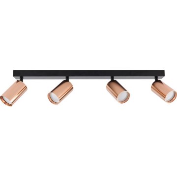 Bodové svítidlo PUNTO 4xGU10/9W/230V rose gold