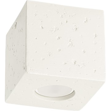 Bodové svítidlo QUAD 1xGU10/10W/230V beton/krémová