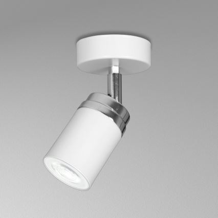 Bodové svítidlo RENO 1xGU10/8W/230V bílá/lesklý chrom