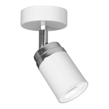 Bodové svítidlo RENO 1xGU10/8W/230V bílá/lesklý chrom