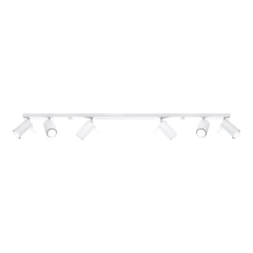 Bodové svítidlo RING 6L 6xGU10/10W/230V bílá