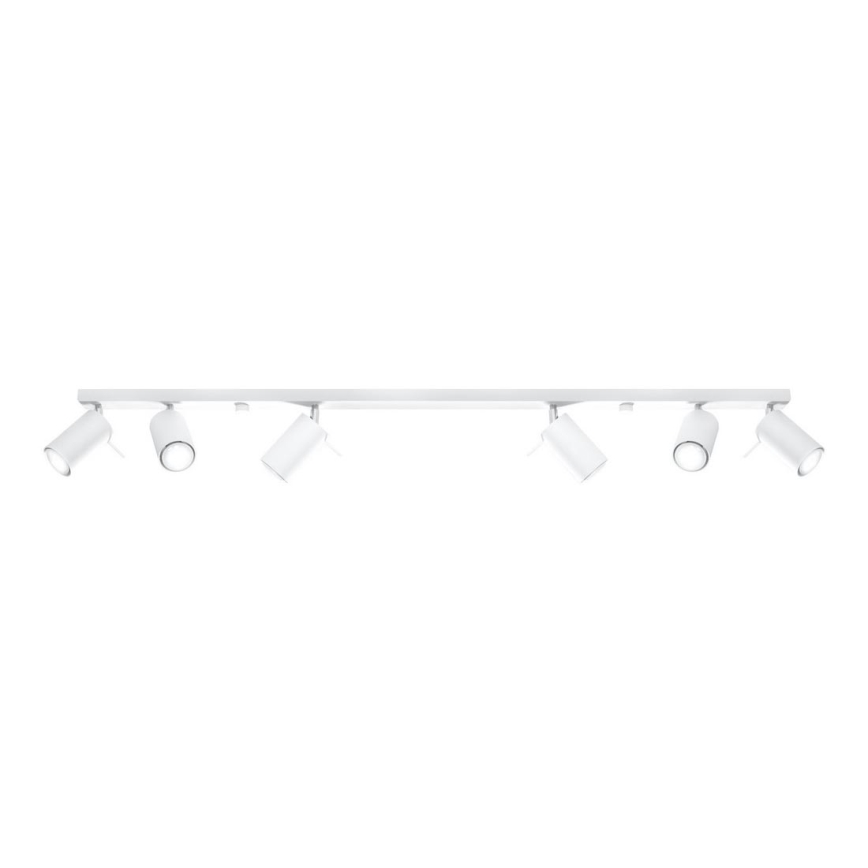 Bodové svítidlo RING 6L 6xGU10/10W/230V bílá