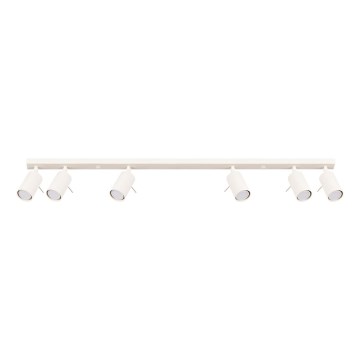 Bodové svítidlo RING 6xGU10/10W/230V krémová