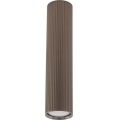 Bodové svítidlo TUNE L 1xGU10/10W/230V 24 cm hnědá