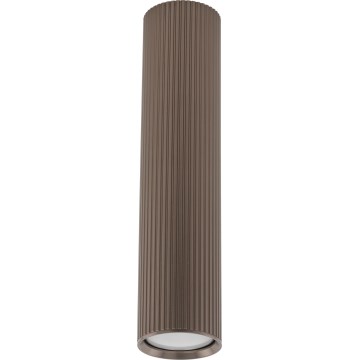 Bodové svítidlo TUNE L 1xGU10/10W/230V 24 cm hnědá