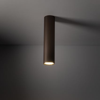 Bodové svítidlo TUNE L 1xGU10/10W/230V 24 cm hnědá