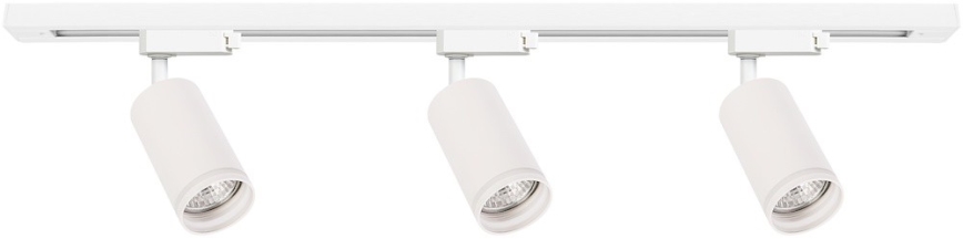 Bodové svítidlo v lištovém systému PIPE 3xGU10/10W/230V bílá