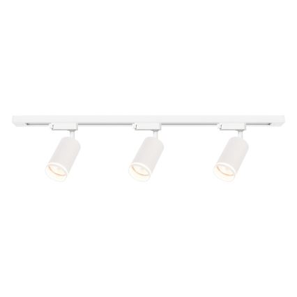 Bodové svítidlo v lištovém systému PIPE 3xGU10/10W/230V bílá