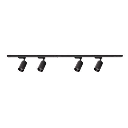 Bodové svítidlo v lištovém systému PIPE 4xGU10/10W/230V černá