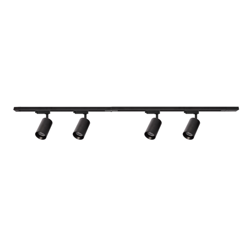Bodové svítidlo v lištovém systému PIPE 4xGU10/10W/230V černá