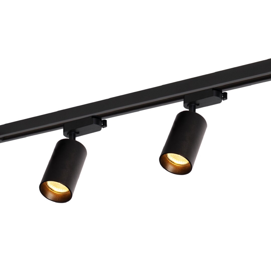 Bodové svítidlo v lištovém systému PIPE 4xGU10/10W/230V černá