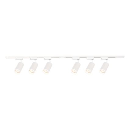 Bodové svítidlo v lištovém systému PIPE 6xGU10/10W/230V bílá