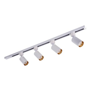 Bodové svítidlo v lištovém systému TRACER 4xGU10/10W/230V 1 m bílá