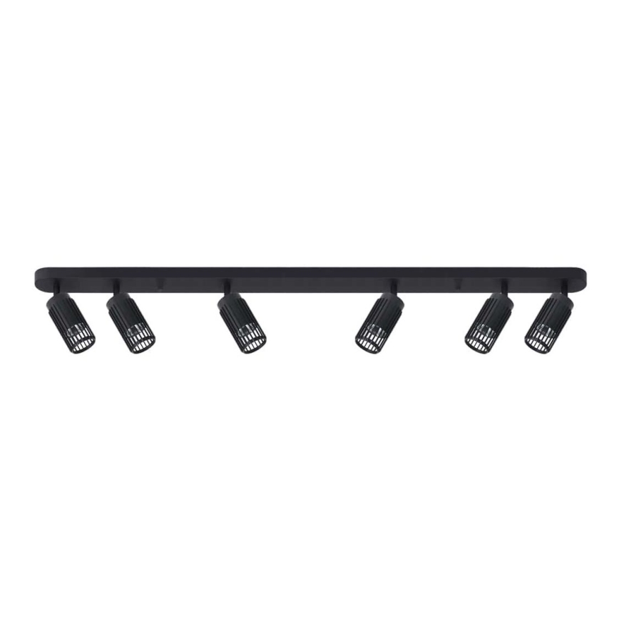 Bodové svítidlo VERTICAL 6xGU10/8W/230V černá