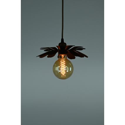 Bohemia-Design - Lustr na lanku 1xE27/60W/230V bronzová