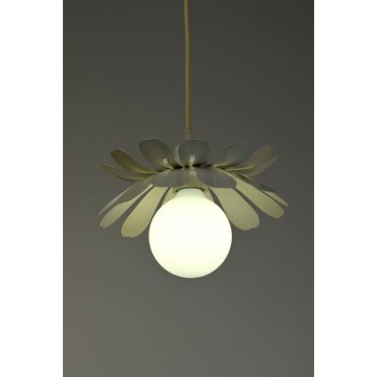 Bohemia-Design - Lustr na lanku 1xE27/60W/230V krémová