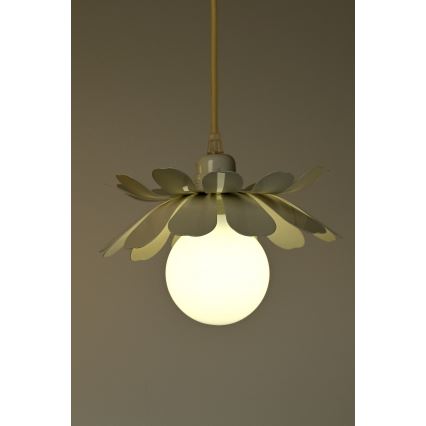 Bohemia-Design - Lustr na lanku 1xE27/60W/230V krémová