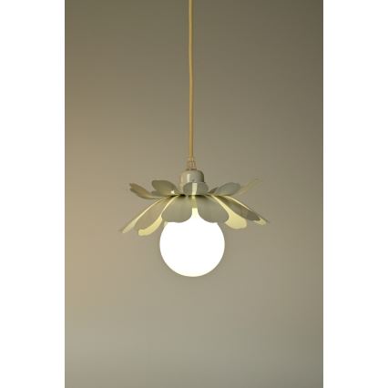 Bohemia-Design - Lustr na lanku 1xE27/60W/230V krémová