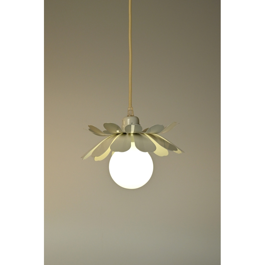Bohemia-Design - Lustr na lanku 1xE27/60W/230V krémová