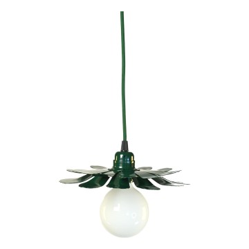 Bohemia-Design - Lustr na lanku 1xE27/60W/230V zelená