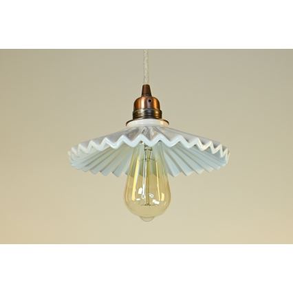 Bohemia-Design - Porcelánový lustr na lanku 1xE27/60W/230V
