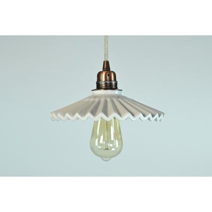 Bohemia-Design - Porcelánový lustr na lanku 1xE27/60W/230V