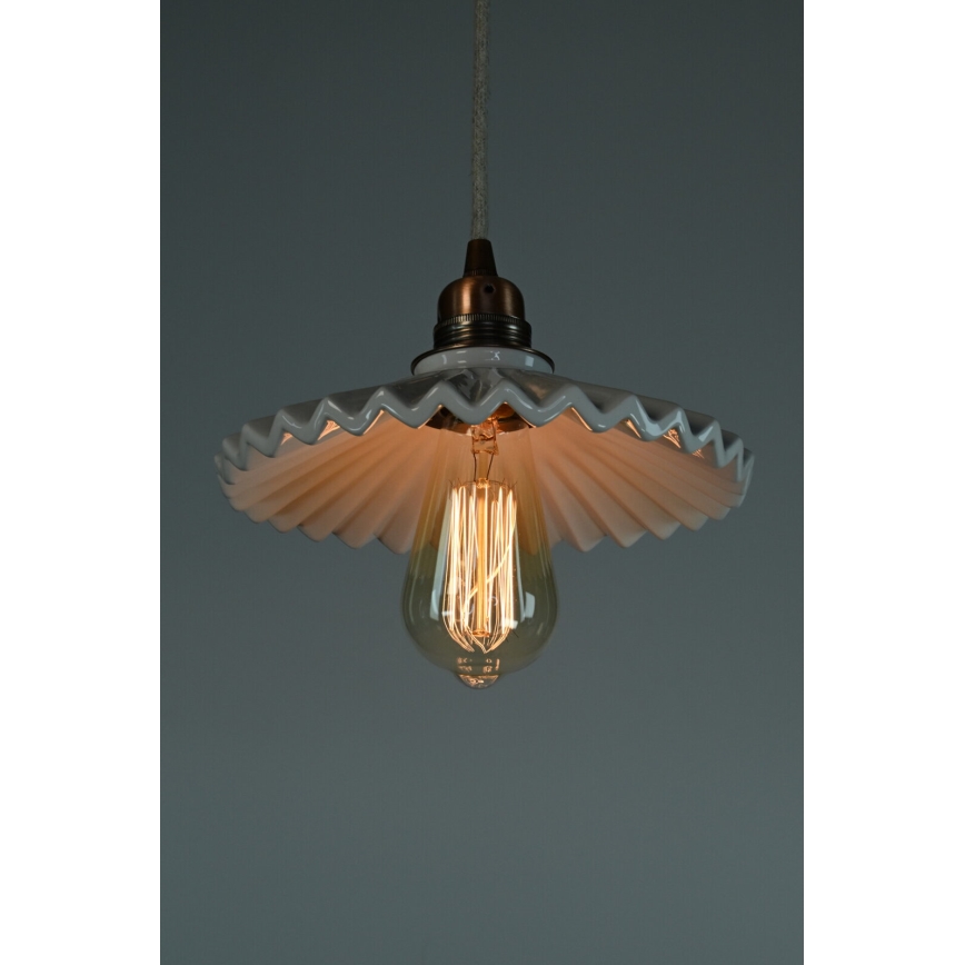 Bohemia-Design - Porcelánový lustr na lanku 1xE27/60W/230V