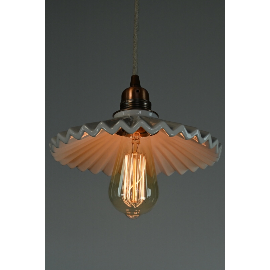 Bohemia-Design - Porcelánový lustr na lanku 1xE27/60W/230V
