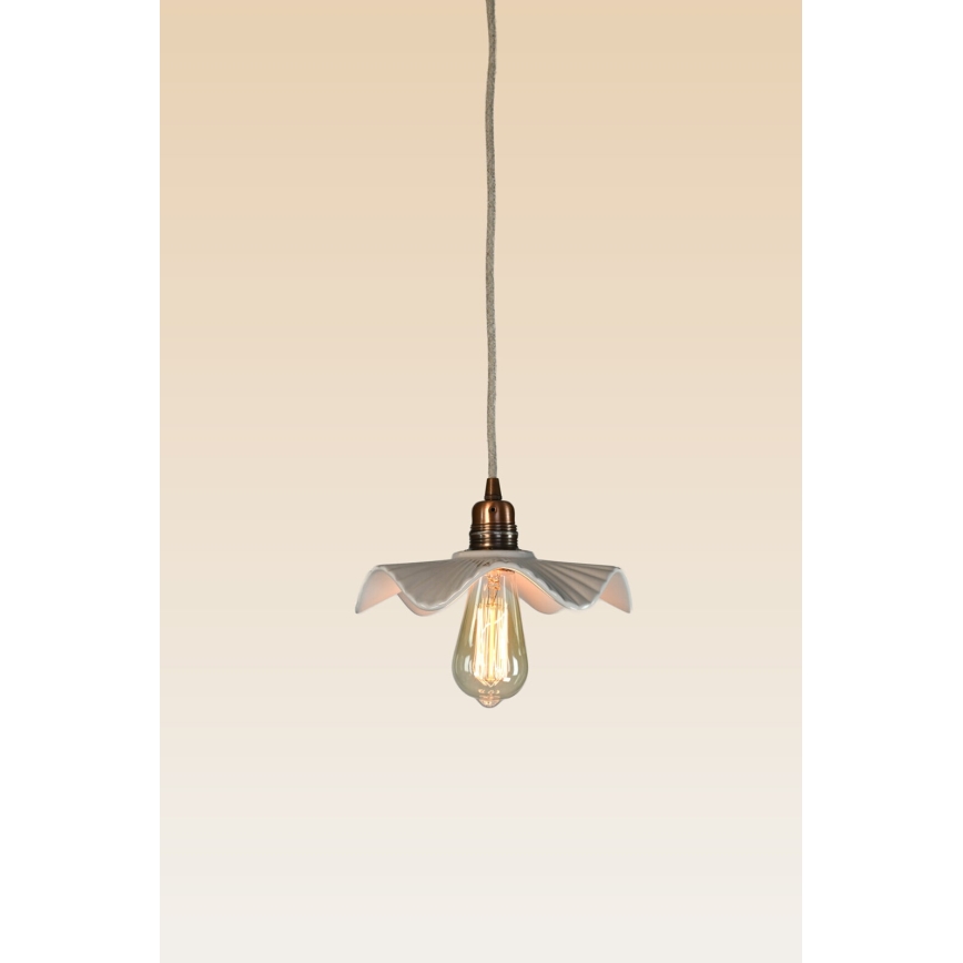 Bohemia-Design - Porcelánový lustr na lanku 1xE27/60W/230V