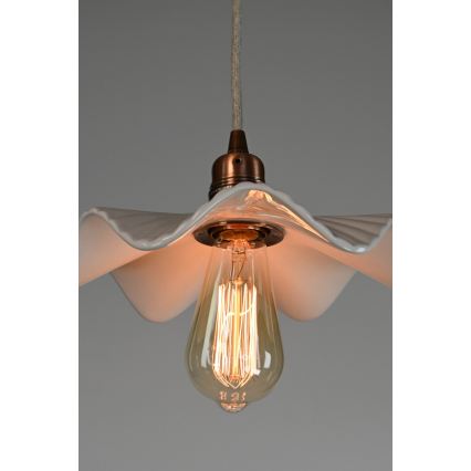 Bohemia-Design - Porcelánový lustr na lanku 1xE27/60W/230V