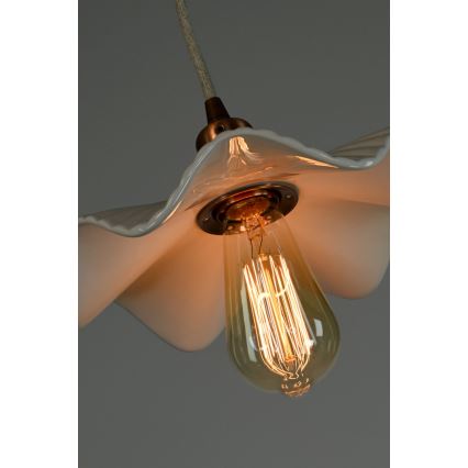 Bohemia-Design - Porcelánový lustr na lanku 1xE27/60W/230V