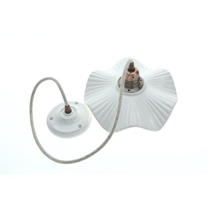 Bohemia-Design - Porcelánový lustr na lanku 1xE27/60W/230V