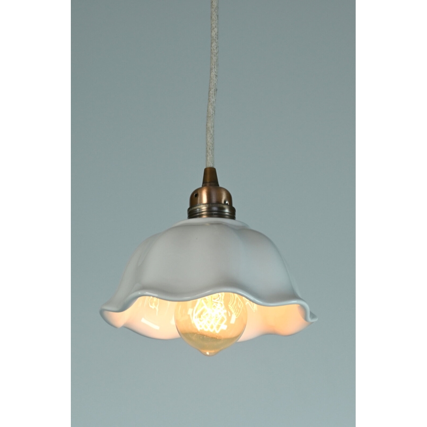 Bohemia-Design - Porcelánový lustr na lanku 1xE27/60W/230V