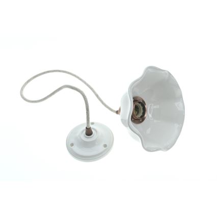 Bohemia-Design - Porcelánový lustr na lanku 1xE27/60W/230V