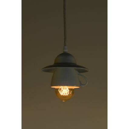Bohemia-Design - Porcelánový lustr na lanku 1xE27/60W/230V