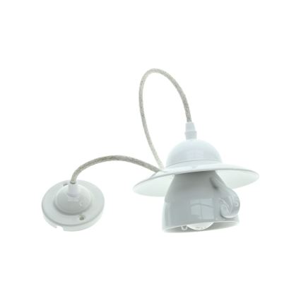 Bohemia-Design - Porcelánový lustr na lanku 1xE27/60W/230V
