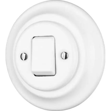 Bohemia-Design - Porcelánový retro rámeček jednoduchý bílá