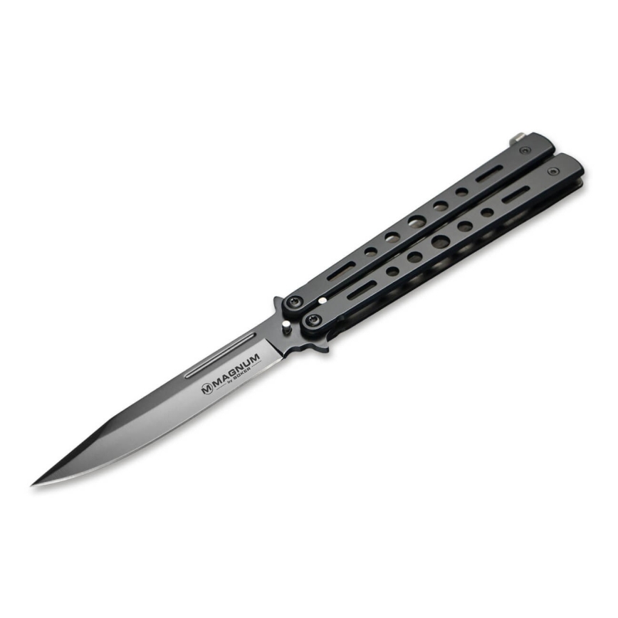 Böker - Kapesní nůž Magnum Balisong All Black 22,9 cm