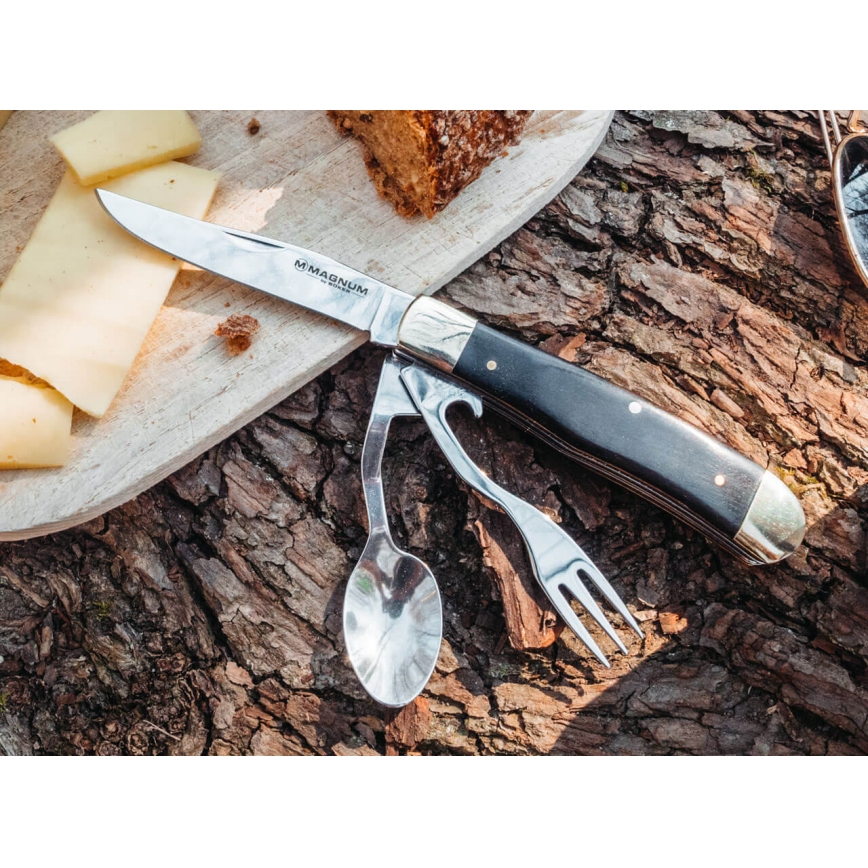 Böker - Kapesní nůž s příborem Magnum Bon Appetite 18,7 cm pakka