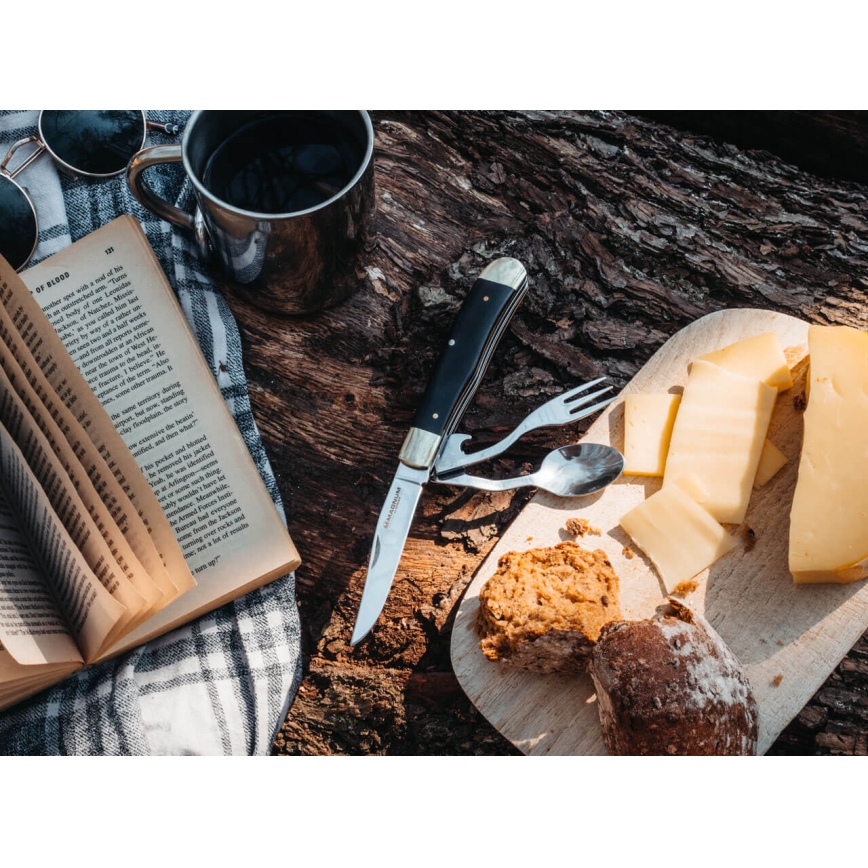 Böker - Kapesní nůž s příborem Magnum Bon Appetite 18,7 cm pakka